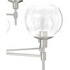 image:imageHunter  Xidane 9light Alturas Gold Large Chandelier Dimmable Round Shaped for Bedrooms Kitchens Dining Living Rooms  19745Brushed Nickel