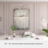 image:imageHunter  Zoanne 6light Brushed Nickel Large Chandelier Dimmable Modern Style Geometric Shaped for Bedrooms Kitchens Dining Living Rooms  19571