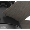 image:imageHunter 44 inch Burroughs Matte Silver Ceiling Fan with LED Light Kit and Pull ChainMatte Silver