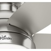 image:imageHunter 44 inch Indoor Ceiling Fan with LED Light  Ceiling Fan with Pull Chain For Bedroom Living Room or Kitchen Low Profile Mount No Remote 5 Blades  Lilliana 51223 Brushed Nickel  with LED Light Low Profile Mount 5 Blades For Bedroom Living Room Kitchen 51223Brushed Nickel