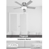 image:imageHunter 44 inch Indoor Ceiling Fan with LED Light  Low Profile Flush Mount White Ceiling Fan with Pull Chain For Bedroom Living Room or Kitchen No Remote 5 Blades  Fitzgerald 51588 Matte White  with LED Light Low Profile Flush Mount 5 Blades For Bedroom Living Room Kitchen 51588Matte White