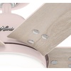 image:imageHunter 44 inch Indoor Ceiling Fan with LED Light and Remote Control  Standard Mount Ceiling Fan 6 Blades For Bedroom Living Room or Kitchen Quiet  Pacer 51207 Blush Pink  with LED Light and Remote Control Quiet 6 Blades For Bedroom Living Room Kitchen 51207Blush Pink