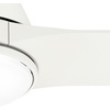 image:imageHunter 52 Aeronaut Outdoor Smart Ceiling Fan LED Light Remote White  ENERGY STAR fan is 64 more efficient with Apple Google Alexa support LED light and remote for bedrooms or patiosWhite