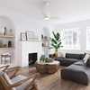 image:imageHunter 52 Bolsa Indoor Ceiling Fan with LED Light Remote Matte Black  SureSpeed high velocity airflow 6speed DC motor and 3 downrod support living rooms bedrooms offices or great roomsFresh White