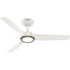 image:imageHunter 52 ZenTech Outdoor Smart Ceiling Fan LED Light Remote White  ENERGY STAR certified with Apple Google Alexa support and covered outdoor use for bedrooms living rooms or patiosFresh White