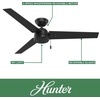 image:imageHunter 52 in Outdoor Industrial Ceiling fan in Matte Black 3Blade Renewed