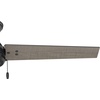 image:imageHunter 52 in Outdoor Industrial Ceiling fan in Matte Black 3Blade Renewed