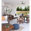 image:imageHunter 52 inch Gallegos Matte Silver Damp Rated Ceiling Fan and Wall Control