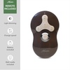 image:imageHunter 52 inch Indoor Ceiling Fan with LED Light and Remote Control  White Modern Ceiling Fan Low Profile Mount 4 Blades For Bedroom Living Room or Kitchen Quiet  Dempsey 59242 Fresh White  with LED Light and Remote Control Low Profile Mount 4 Blades For Bedroom Living Room Kitchen 59242Silver