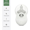 image:imageHunter 52 inch Indoor Ceiling Fan with LED Light and Remote Control  White Modern Ceiling Fan Low Profile Mount 4 Blades For Bedroom Living Room or Kitchen Quiet  Dempsey 59242 Fresh White  with LED Light and Remote Control Low Profile Mount 4 Blades For Bedroom Living Room Kitchen 59242Brushed Nickel  Light Gray Oak