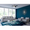 image:imageHunter 52 inch Indoor Ceiling Fan with LED Light and Remote Control  White Modern Ceiling Fan Low Profile Mount 4 Blades For Bedroom Living Room or Kitchen Quiet  Dempsey 59242 Fresh White  with LED Light and Remote Control Low Profile Mount 4 Blades For Bedroom Living Room Kitchen 59242Brushed Nickel  Chocolate Oak