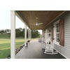 image:imageHunter 52 inch Outdoor or Indoor Ceiling Fan No Light  White Ceiling Fan without Light For Patio Porch Garage or Living Room Standard Mount 3 Blades Wall Control  Cabo Frio 50257 Fresh White  No Light Standard Mount Wall Control 3 Blades For Living Room Patio Porch Garage 50257Fresh White