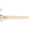 image:imageHunter 60 Cassius ENERGY STAR Outdoor Ceiling Fan Wall Control Bronze  64 more efficient than conventional models with 4speed Eco Whisper DC motor for great rooms or covered patiosFresh White