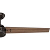image:imageHunter 60 Cassius ENERGY STAR Outdoor Ceiling Fan Wall Control Bronze  64 more efficient than conventional models with 4speed Eco Whisper DC motor for great rooms or covered patiosPremier Bronze