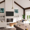 image:imageHunter 60 Kennicott IndoorOutdoor Ceiling Fan Remote Matte Bronze  SureSpeed high velocity airflow and nolight design suit patios large rooms or open spaces with easy speed adjustmentsLuxe Gold