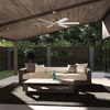 image:imageHunter 60 Kennicott IndoorOutdoor Ceiling Fan Remote Matte Bronze  SureSpeed high velocity airflow and nolight design suit patios large rooms or open spaces with easy speed adjustmentsLuxe Gold