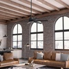image:imageHunter 60 Kennicott IndoorOutdoor Ceiling Fan Remote Matte Bronze  SureSpeed high velocity airflow and nolight design suit patios large rooms or open spaces with easy speed adjustmentsMatte Black