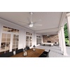 image:imageHunter Brazos Outdoor with LED Light 52 inch Matte Black  Matte BlackFresh White