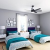 image:imageHunter Brazos Outdoor with LED Light 52 inch Matte Black  Matte BlackMatte Black