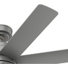 image:imageHunter Brazos Outdoor with LED Light 52 inch Matte Black  Matte BlackMatte Silver