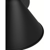 image:imageHunter Cassius 1Light Matte Black Outdoor Wall Light Dimmable Modern Farmhouse Sconce for Porch Patio Bedrooms or Living Rooms 13Inch Width 46010