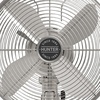 image:imageHunter Classic D12 Portable Desk Fan 12 inch 3 Speed Brushed Nickel 97315Brushed Nickel