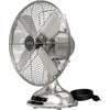 image:imageHunter Classic D12 Portable Desk Fan 12 inch 3 Speed Brushed Nickel 97315Brushed Nickel