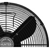image:imageHunter Classic D12 Portable Desk Fan 12 inch 3 Speed Brushed Nickel 97315Matte Black