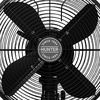 image:imageHunter Classic D12 Portable Desk Fan 12 inch 3 Speed Brushed Nickel 97315Matte Black
