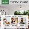 image:imageHunter Dempsey Outdoor or Indoor Ceiling Fan 52 inch Matte NickelMatte Nickel