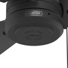 image:imageHunter Fan 36 inch Ceiling Fan with No Light Outdoor or Indoor Matte Black Ceiling Fan with Pull Chain for Porch Living Room Office Kitchen Garage 3 Blades Renewed