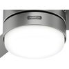 image:imageHunter Fan 44 inch Casual Matte Silver Outdoor Ceiling Fan with LED Light Kit and Remote Control Renewed