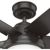 image:imageHunter Fan 44 inch Casual Noble Bronze Outdoor Ceiling Fan with LED Light Kit and Pull Chain Renewed