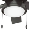 image:imageHunter Fan 44 inch Casual Noble Bronze Outdoor Ceiling Fan with LED Light Kit and Pull Chain Renewed
