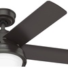 image:imageHunter Fan 44 inch Casual Noble Bronze Outdoor Ceiling Fan with LED Light Kit and Pull Chain Renewed