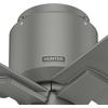 image:imageHunter Fan 44 inch Ceiling Fan with Pull Chain and No Light Outdoor or Indoor Matte Silver Ceiling Fan for Porch Living Room Office Kitchen Garage Renewed