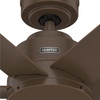 image:imageHunter Fan 44 inch Contemporary Fresh White Finish Outdoor Ceiling Fan with 6 Blades RenewedMatte Bronze