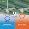 image:imageHunter Fan 44 inch Contemporary Fresh White Outdoor Ceiling Fan with Pull Chain RenewedFresh White