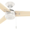 image:imageHunter Fan 44 inch Contemporary Fresh White Outdoor Ceiling Fan with Pull Chain RenewedFresh White