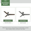 image:imageHunter Fan 44 inch Contemporary Fresh White Outdoor Ceiling Fan with Pull Chain RenewedMatte Silver