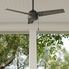 image:imageHunter Fan 44 inch Contemporary Fresh White Outdoor Ceiling Fan with Pull Chain RenewedNoble Bronze