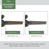 image:imageHunter Fan 44 inch Contemporary Fresh White Outdoor Ceiling Fan with Pull Chain RenewedNoble Bronze