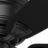 image:imageHunter Fan 48 inch Low Profile Matte Black Outdoor Ceiling Fan 5 Blade Renewed