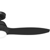 image:imageHunter Fan 52 Inch Fresh Black IndoorOutdoor Ceiling Fan with Lights and Remote Control for Farmhouse Patio Bedroom Living Room Office Basement Kitchen Dining Room Renewed