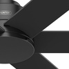 image:imageHunter Fan 52 inch Ceiling Fan with No Light Outdoor or Indoor Luxe Gold  Matte White Ceiling Fan for Porch Living Room Office Kitchen Garage 6 Blades Renewed Matte BlackMatte Black