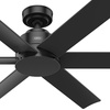 image:imageHunter Fan 52 inch Ceiling Fan with No Light Outdoor or Indoor Luxe Gold  Matte White Ceiling Fan for Porch Living Room Office Kitchen Garage 6 Blades Renewed Matte BlackMatte Black