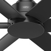 image:imageHunter Fan 52 inch Ceiling Fan with No Light Outdoor or Indoor Luxe Gold  Matte White Ceiling Fan for Porch Living Room Office Kitchen Garage 6 Blades Renewed Matte BlackMatte Black