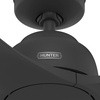 image:imageHunter Fan 52 inch Ceiling Fan with No Light Outdoor or Indoor Matte Black Ceiling Fan for Porch Living Room Office Kitchen Garage 3 Blades RenewedMatte Black