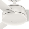 image:imageHunter Fan 52 inch Ceiling Fan with No Light Outdoor or Indoor White Ceiling Fan for Porch Living Room Office Kitchen Garage 3 Blades Renewed