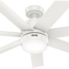 image:imageHunter Fan 52 inch IndoorOutdoor Fresh White Ceiling Fan with Light and Remote Control for Bedroom Living Room Dining Room Kitchen Office Patio CC5C23C75 Renewed